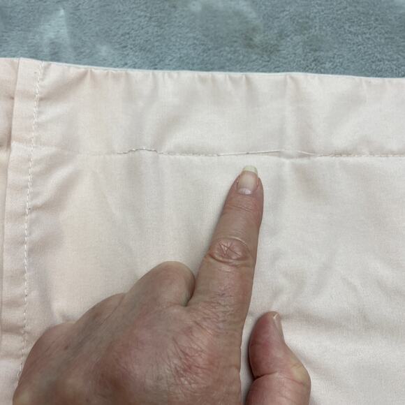 Juicy Couture Black Label Standard Pillow Sham Pink Velour Embroidered Monogram - Picture 8 of 8